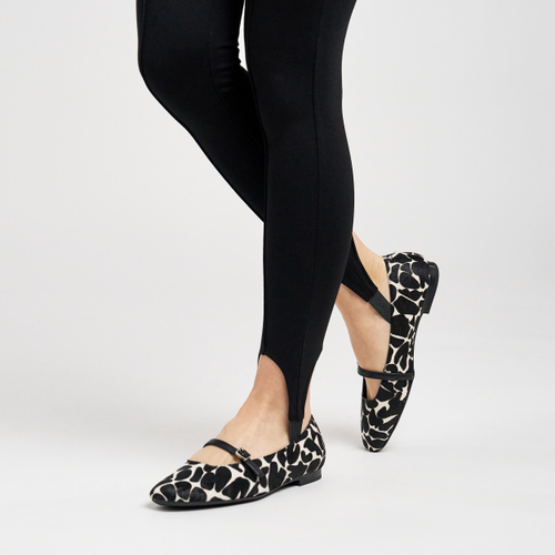 Animal-print ballet flats - Frau Shoes | Official Online Shop