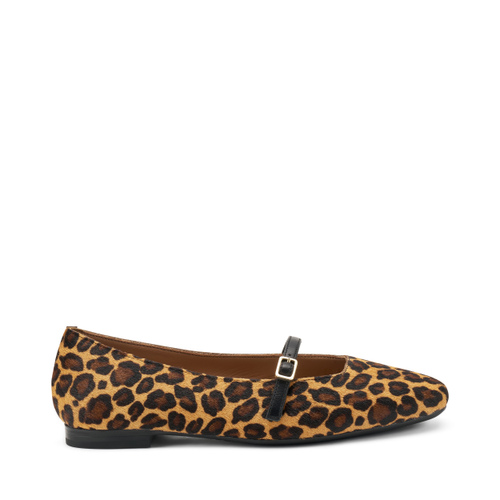 Animal-print ballet flats - Frau Shoes | Official Online Shop