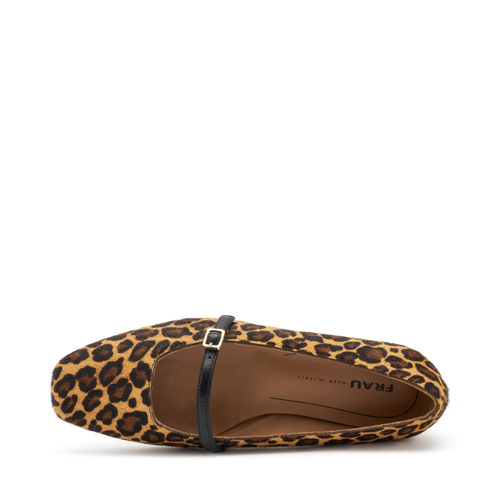 Animal-print ballet flats - Frau Shoes | Official Online Shop