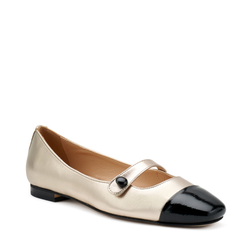 Ballerina Mary Jane in pelle laminata - Frau Shoes | Official Online Shop