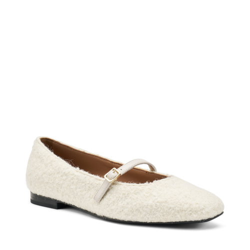 Mary-Jane-Ballerinas aus Bouclé-Stoff - Frau Shoes | Official Online Shop