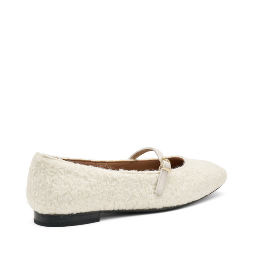 Bouclé Mary Jane ballet flats - Frau Shoes | Official Online Shop