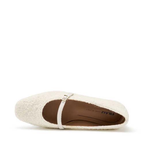 Bouclé Mary Jane ballet flats - Frau Shoes | Official Online Shop