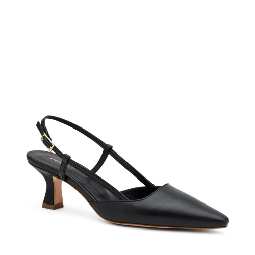 Heeled leather slingbacks - Frau Shoes | Official Online Shop