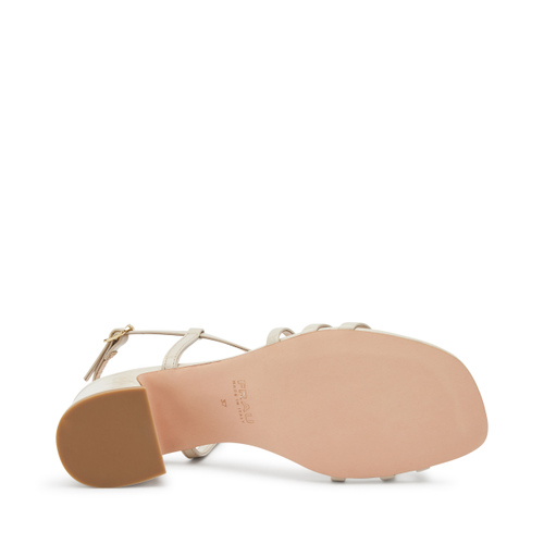 Sandale mit schmalen Riemchen aus Lackleder - Frau Shoes | Official Online Shop