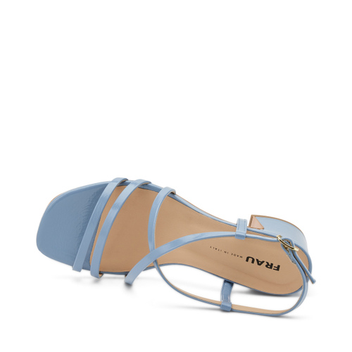 Patent leather sandals with mini-straps - Frau Shoes | Official Online Shop