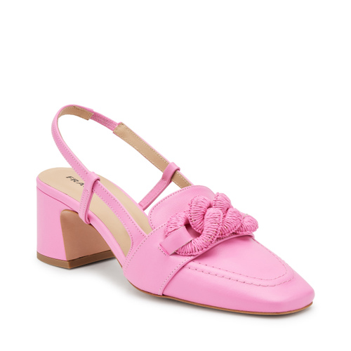 Slingback in pelle con catena - Frau Shoes | Official Online Shop