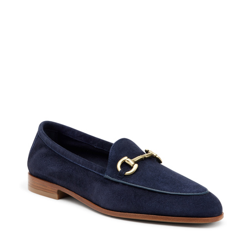 Suede loafers with clasp detail - Frau Shoes | Official Online Shop
