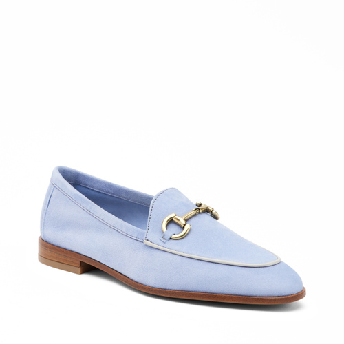 Mocassino in pelle scamosciata con morsetto - Frau Shoes | Official Online Shop