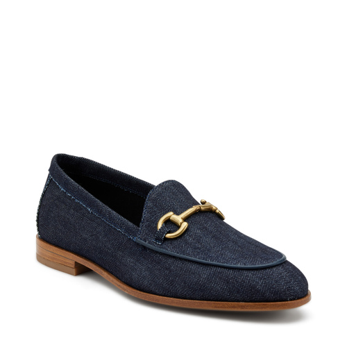 Mocassino in denim con morsetto - Frau Shoes | Official Online Shop