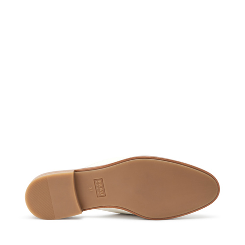 Leather mules with clasp detail - Frau Shoes | Official Online Shop