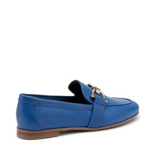 Mokassin aus Leder mit eleganter Spange - Frau Shoes | Official Online Shop