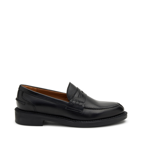 Leather varsity loafers - Frau Shoes | Official Online Shop