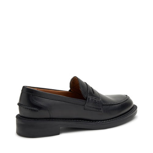 Leather varsity loafers - Frau Shoes | Official Online Shop