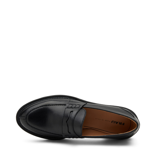 Leather varsity loafers - Frau Shoes | Official Online Shop