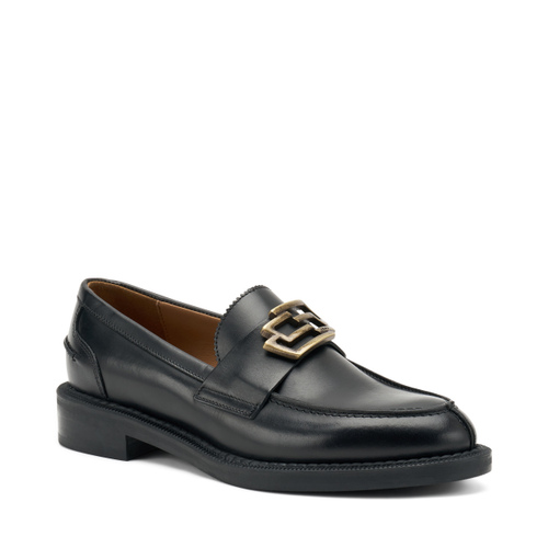 Leather loafers with accessory - Frau Shoes | Official Online Shop