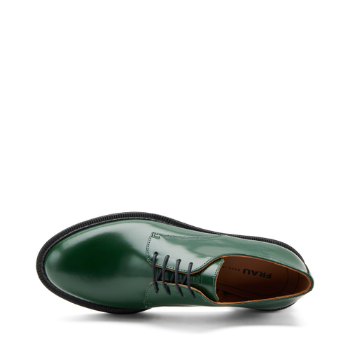 Plain brushed leather lace-ups - Frau Shoes | Official Online Shop
