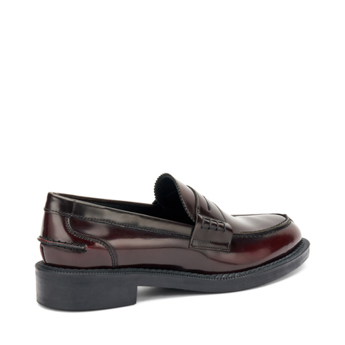 Varsity brushed leather loafers - Frau Shoes | Official Online Shop