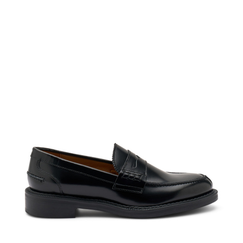 Varsity brushed leather loafers - Frau Shoes | Official Online Shop
