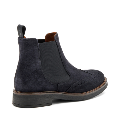 Suede Chelsea boots with shaded finish - Frau Shoes | Official Online Shop