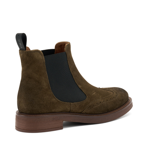 Suede Chelsea boots with shaded finish - Frau Shoes | Official Online Shop