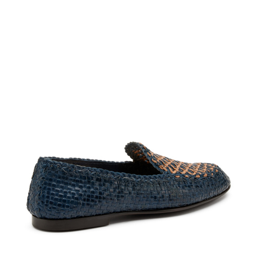 Two-tone woven leather loafers - Frau Shoes | Official Online Shop