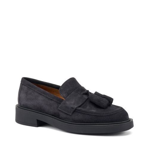 Suede loafers with tassel details - Frau Shoes | Official Online Shop