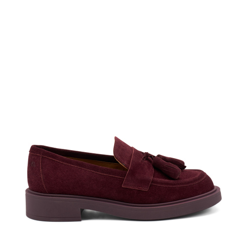 Suede loafers with tassel details - Frau Shoes | Official Online Shop