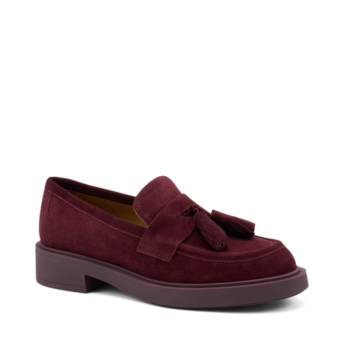 Suede loafers with tassel details - Frau Shoes | Official Online Shop