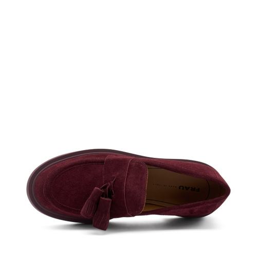 Suede loafers with tassel details - Frau Shoes | Official Online Shop