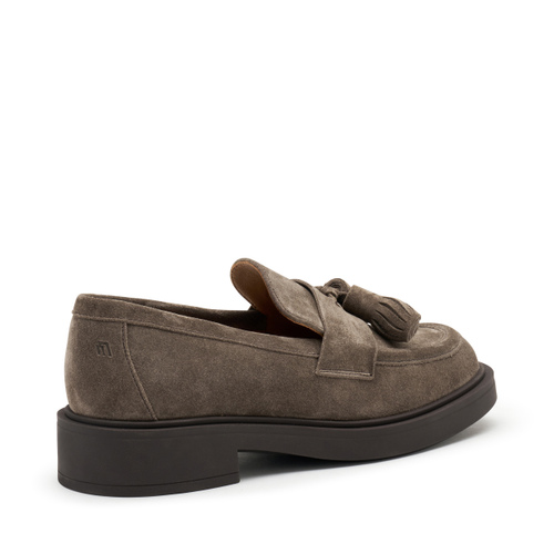 Suede loafers with tassel details - Frau Shoes | Official Online Shop