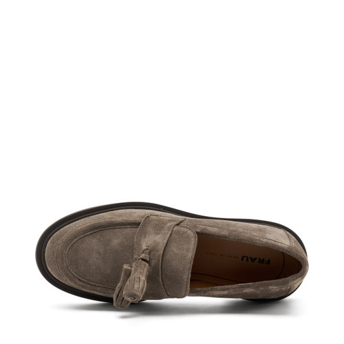 Suede loafers with tassel details - Frau Shoes | Official Online Shop