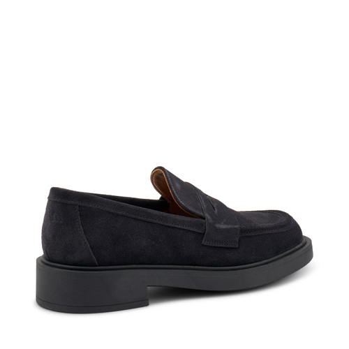 Colour-block loafers with saddle detailing - Frau Shoes | Official Online Shop