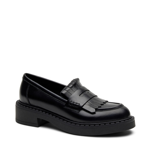 Loafers with fringing and bold sole - Frau Shoes | Official Online Shop