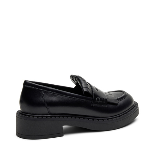 Loafers with fringing and bold sole - Frau Shoes | Official Online Shop