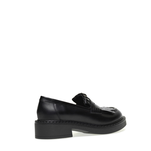Loafers with fringing and chunky sole - Frau Shoes | Official Online Shop