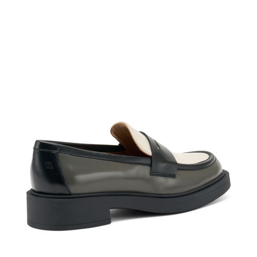 Tricolour brushed leather loafers - Frau Shoes | Official Online Shop