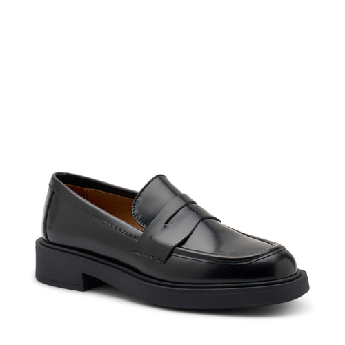 Tricolour brushed leather loafers - Frau Shoes | Official Online Shop