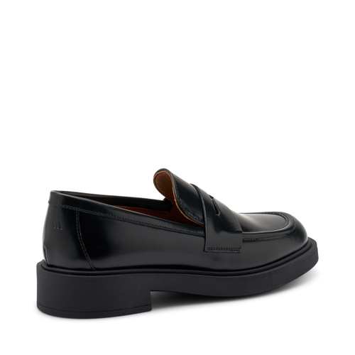 Tricolour brushed leather loafers - Frau Shoes | Official Online Shop
