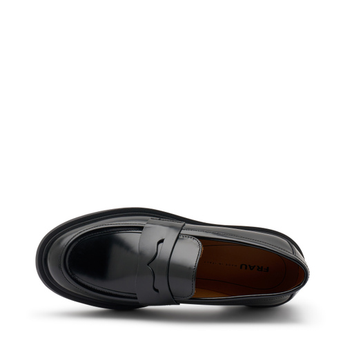 Tricolour brushed leather loafers - Frau Shoes | Official Online Shop
