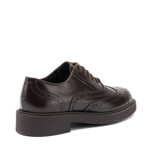 Two-tone lace-up shoes with wing-tip detail - Frau Shoes | Official Online Shop