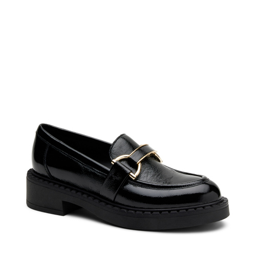 Patent leather loafers with bold sole - Frau Shoes | Official Online Shop