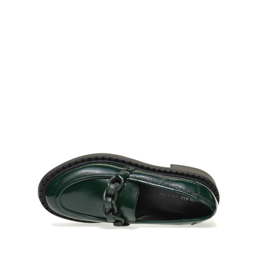 Mocassino in vernice con catena e suola over - Frau Shoes | Official Online Shop
