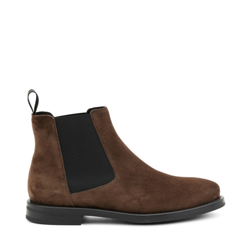 Leather Chelsea boots with shaded finish - Frau Shoes | Official Online Shop