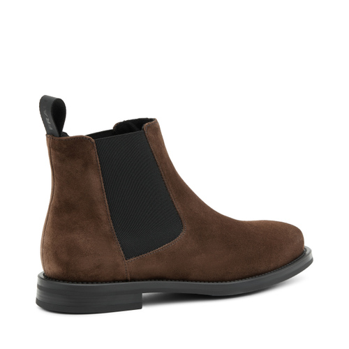 Leather Chelsea boots with shaded finish - Frau Shoes | Official Online Shop