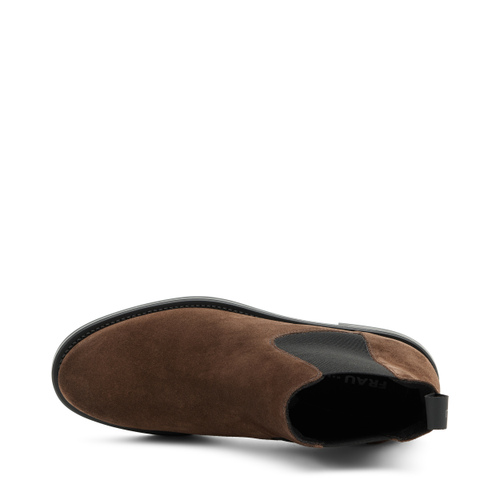 Leather Chelsea boots with shaded finish - Frau Shoes | Official Online Shop