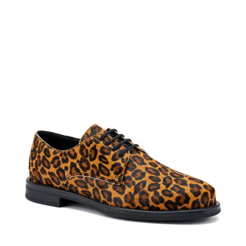 Animal-print lace-up shoes - Frau Shoes | Official Online Shop