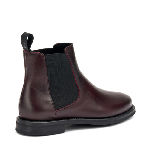 Leather Chelsea boots with shaded finish - Frau Shoes | Official Online Shop
