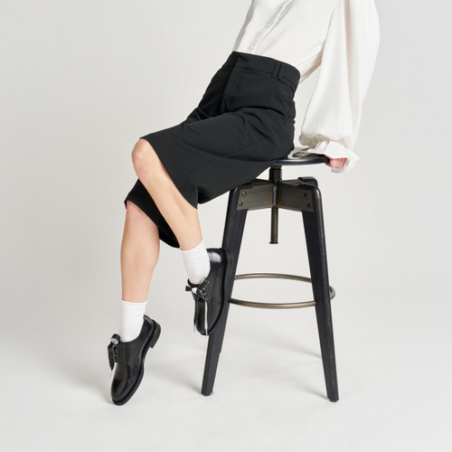 Leather lace-ups with satin laces - Frau Shoes | Official Online Shop