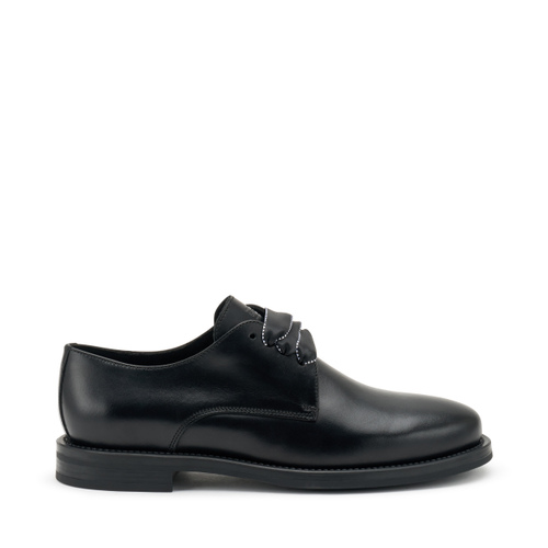 Leather lace-up shoes with fine laces - Frau Shoes | Official Online Shop